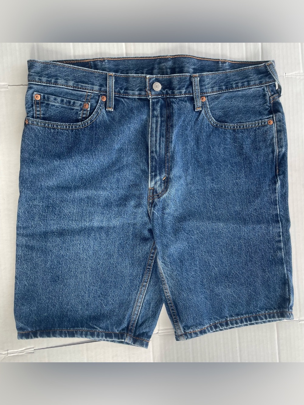 Levi’s Strauss Men's Classic Blue Denim Jean Shorts